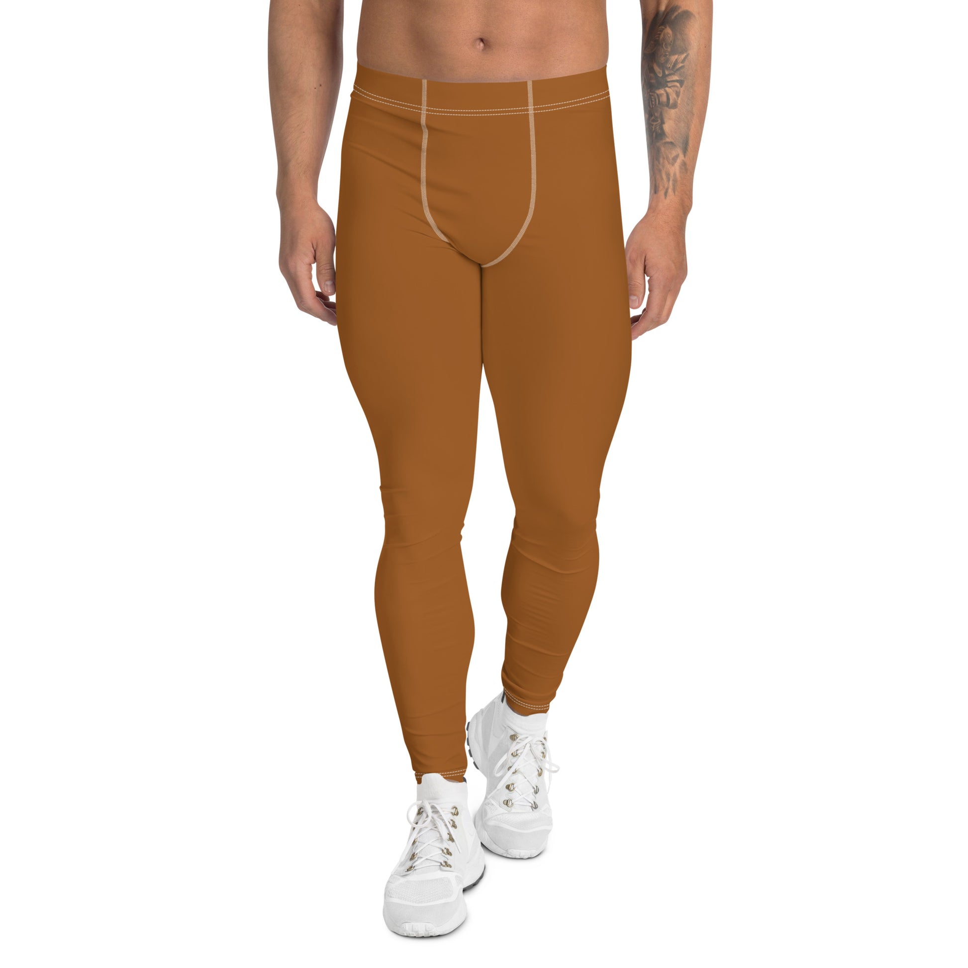 Humble  Sportswear, men's color match activewear leggings, compression pants