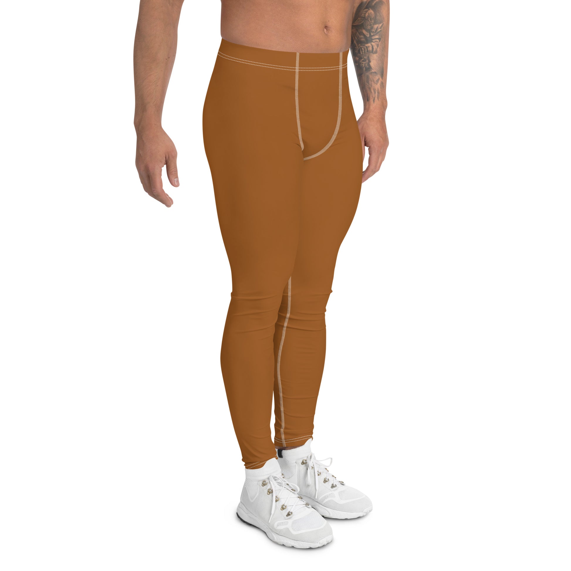Humble  Sportswear, men's color match activewear leggings, compression pants