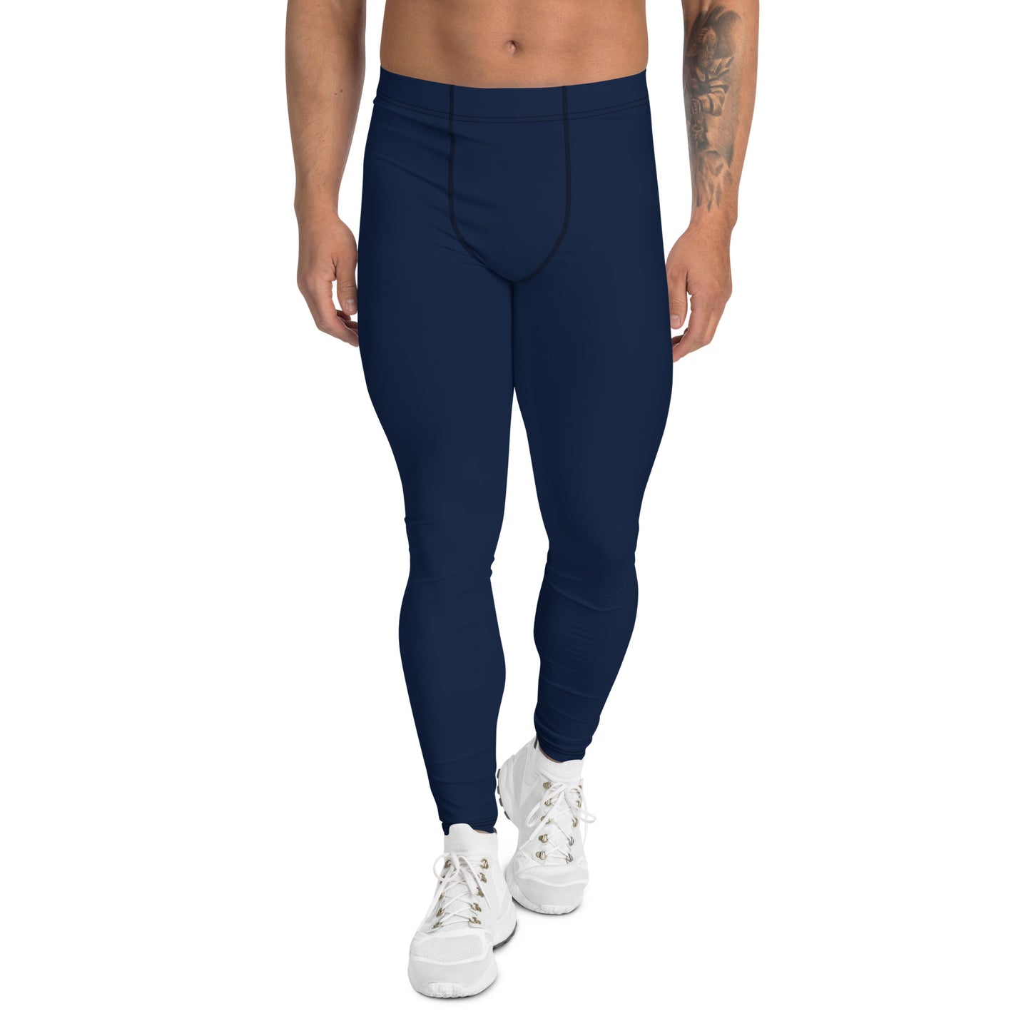 Humble Sportswear, men's leggings, active performance leggings, compression leggings for men, Color Match leggings