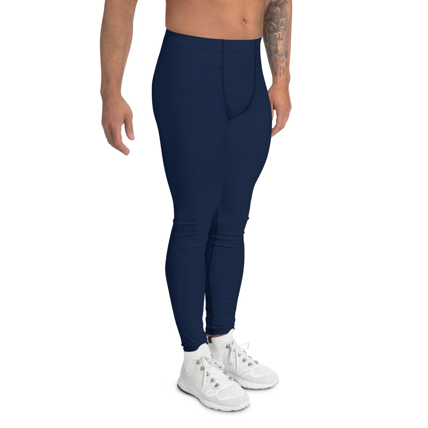 Humble Sportswear, men's leggings, active performance leggings, compression leggings for men, Color Match leggings