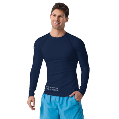 Humble Sportswear™ Men's Navy Blue Rash Guard - Mireille Fine Art