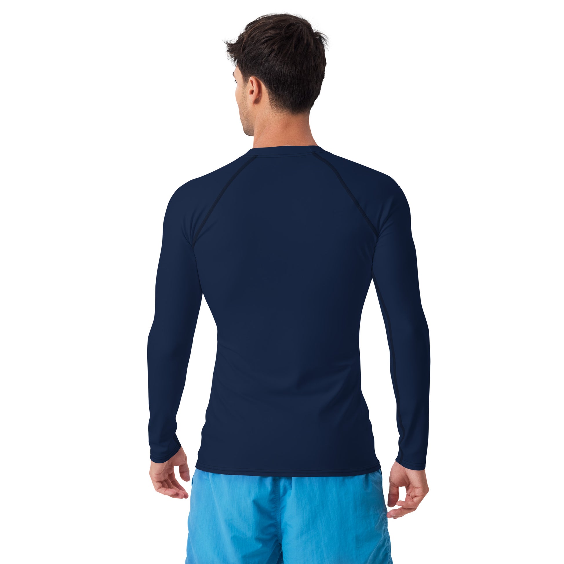 Humble Sportswear™ Men's Navy Blue Rash Guard - Mireille Fine Art