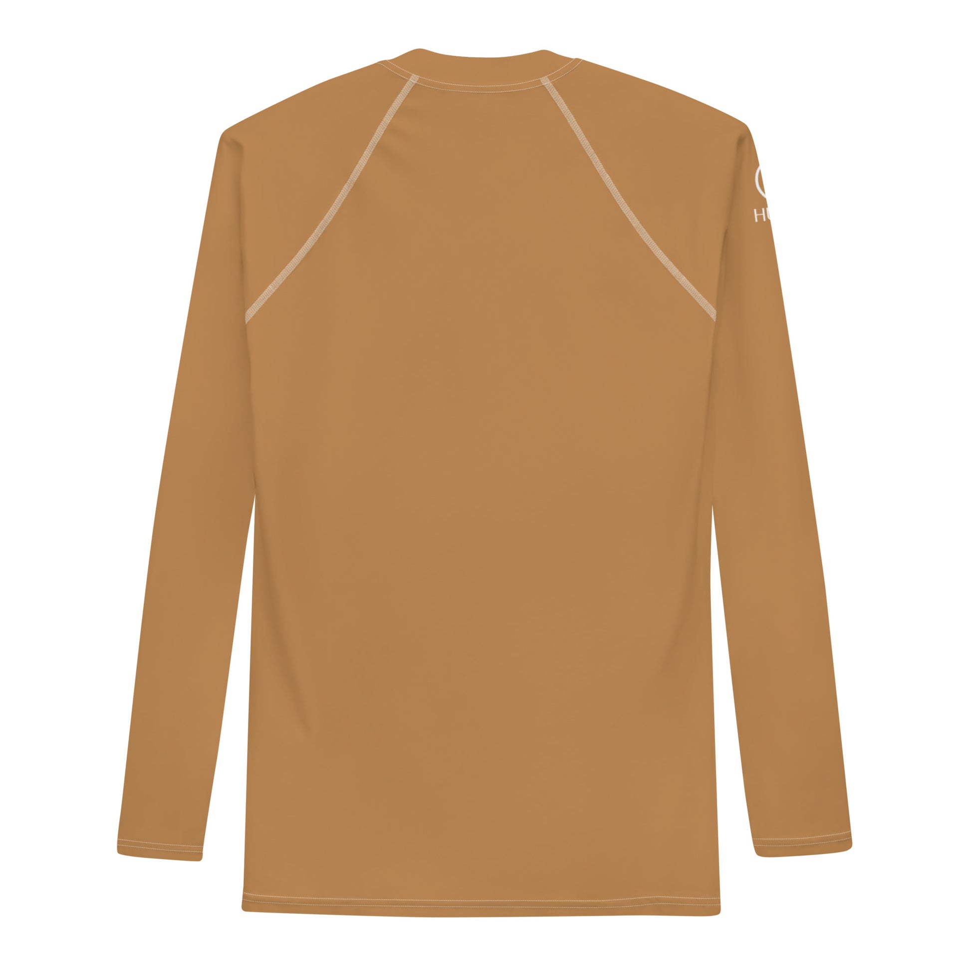 Humble Sportswear™ Men's Nude Brown Rash Guard - Mireille Fine Art