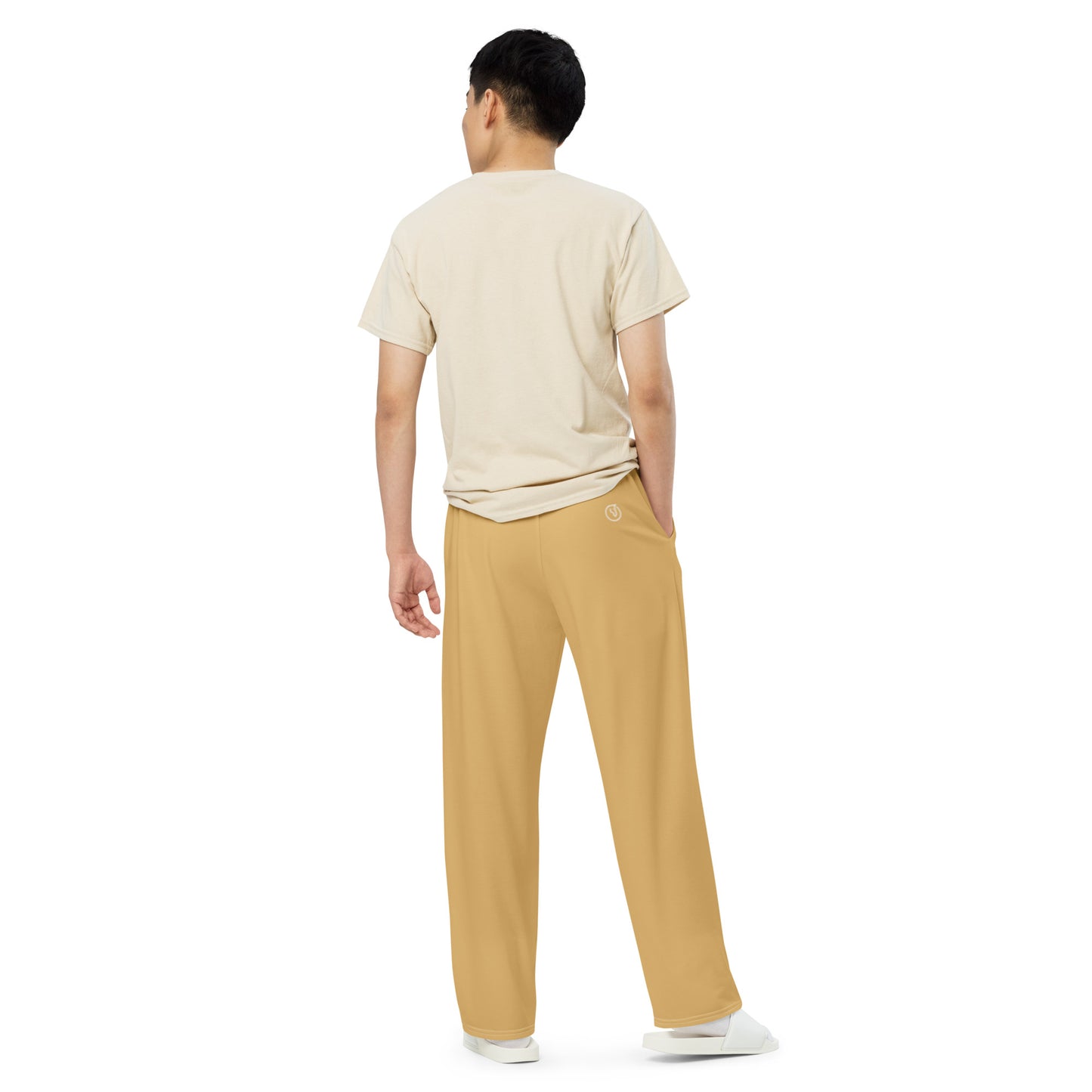 Humble Sportswear, men's color match activewear lounge pants, wide leg men's 