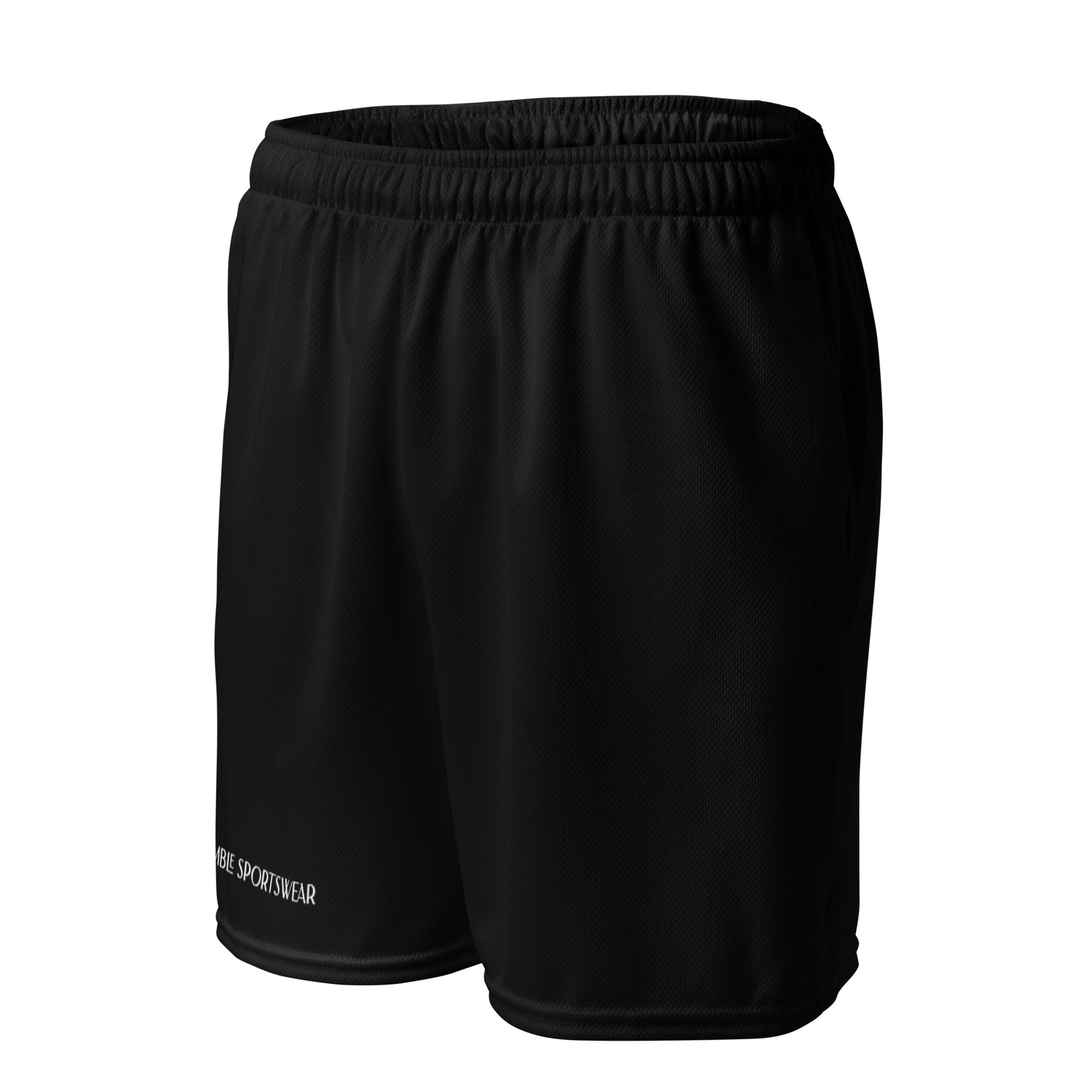 Humble Sportswear men’s color match shorts black, men’s mesh athletics shorts, men’s basketball shorts, casual shorts for men, active shorts for men