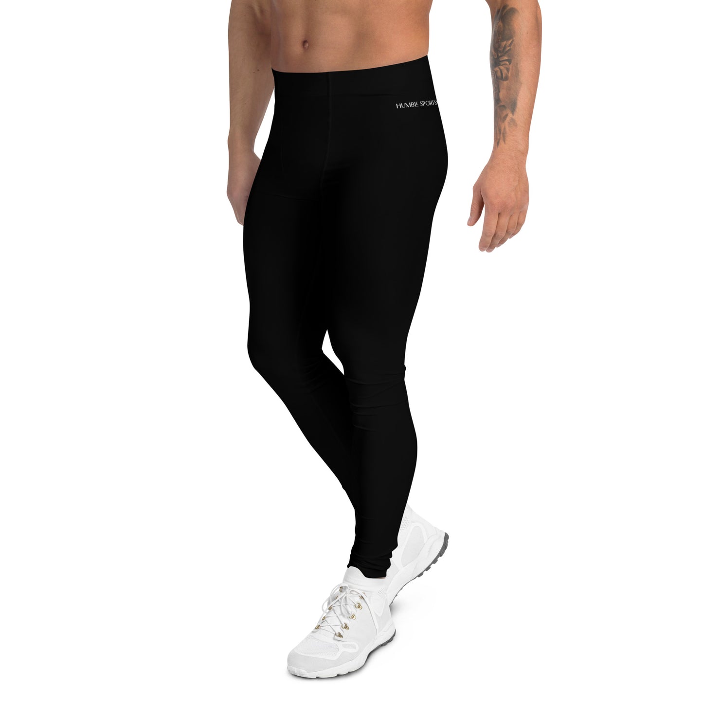 Humble Sportswear, men's leggings, active performance leggings, compression leggings for men, Color Match leggings 