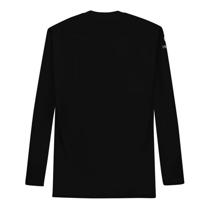 Humble Sportswear™ Men's Pure Black Rash Guard - Mireille Fine Art