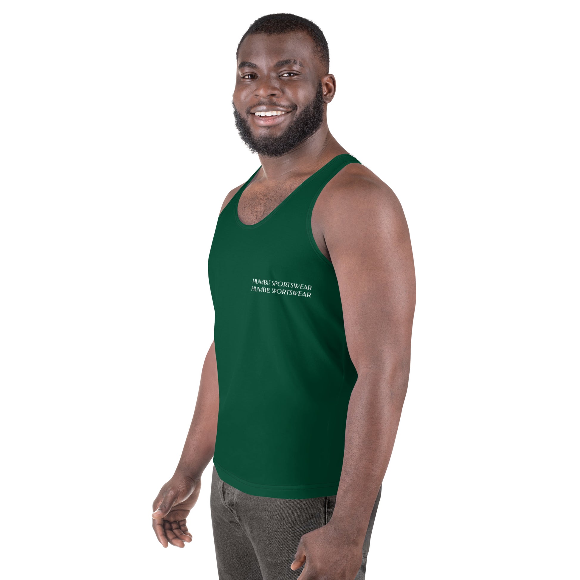 Humble sportswear, men's color match active and casual tank tops for gym