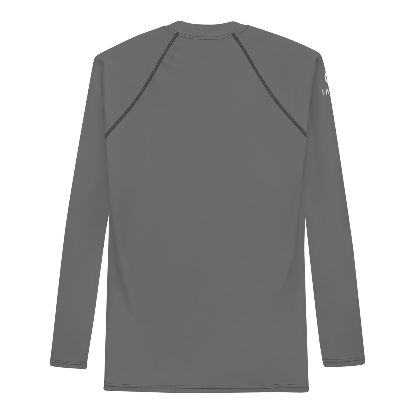 Humble Sportswear™ Men's Pure Grey Rash Guard - Mireille Fine Art
