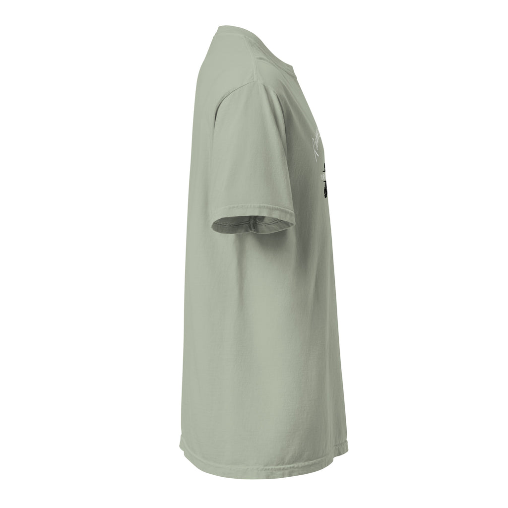 Heavyweight garment dyed runner's t-shirt with 100% cotton, Humble Sportswear men's t-shirts