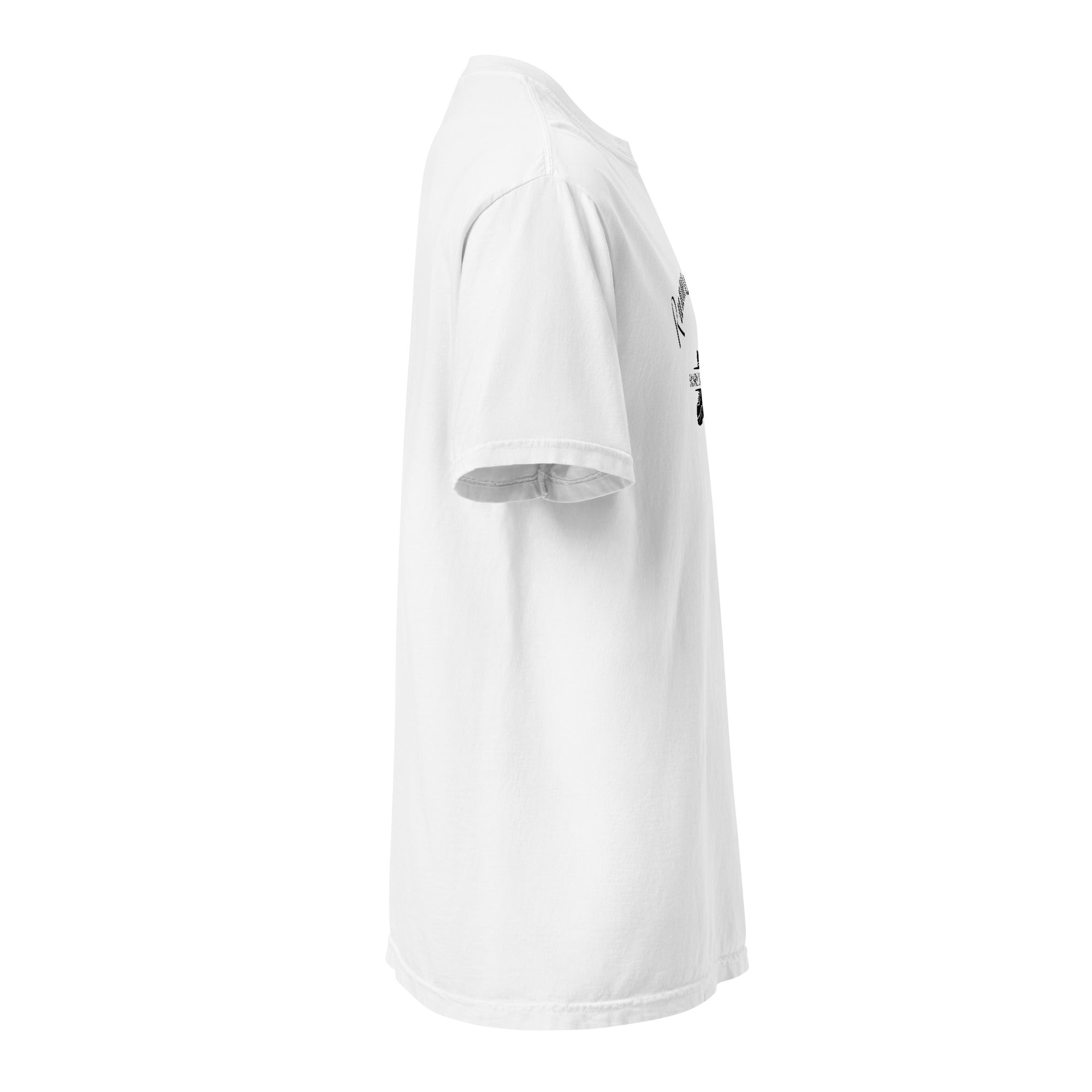 Heavyweight garment dyed runner's t-shirt with 100% cotton, Humble Sportswear men's t-shirts