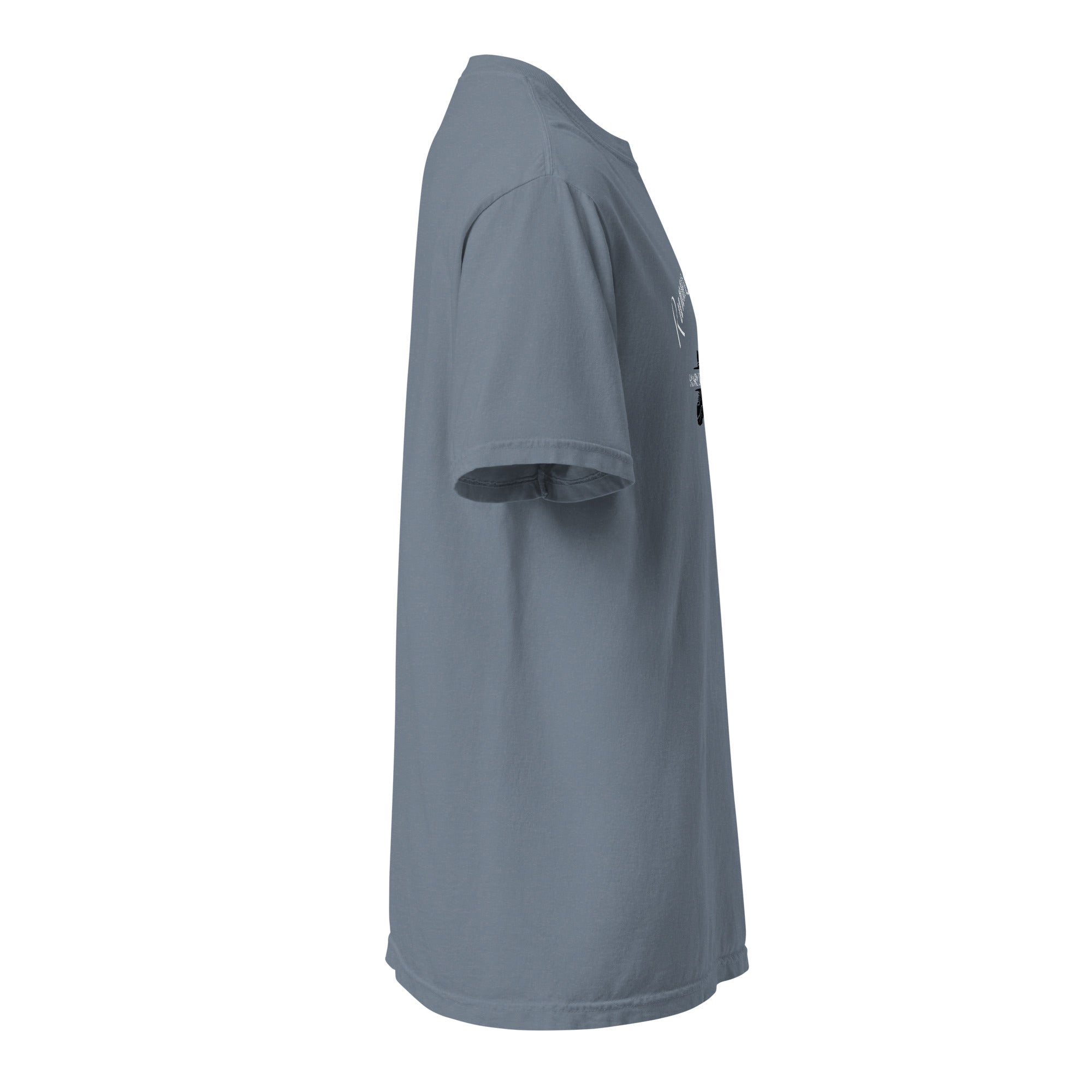 Heavyweight garment dyed runner's t-shirt with 100% cotton, Humble Sportswear men's t-shirts