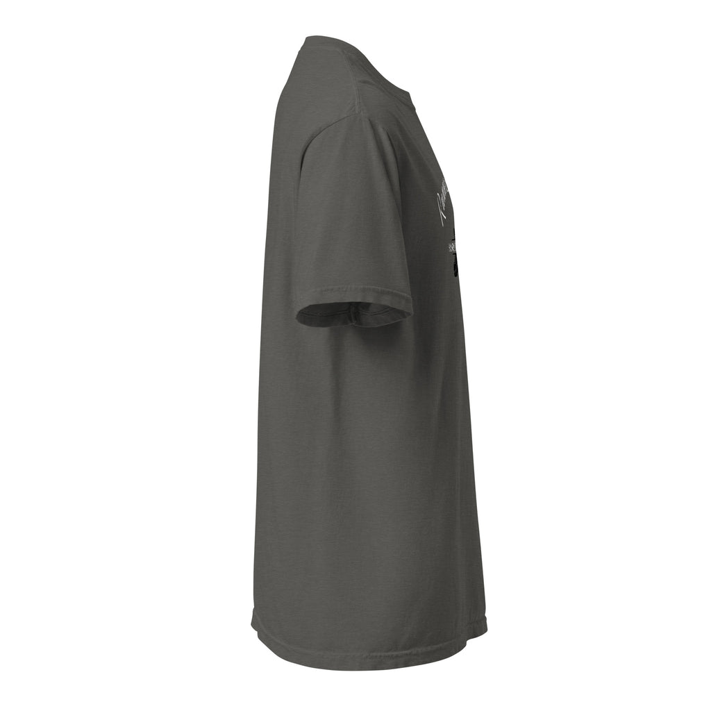 Heavyweight garment dyed runner's t-shirt with 100% cotton, Humble Sportswear men's t-shirts