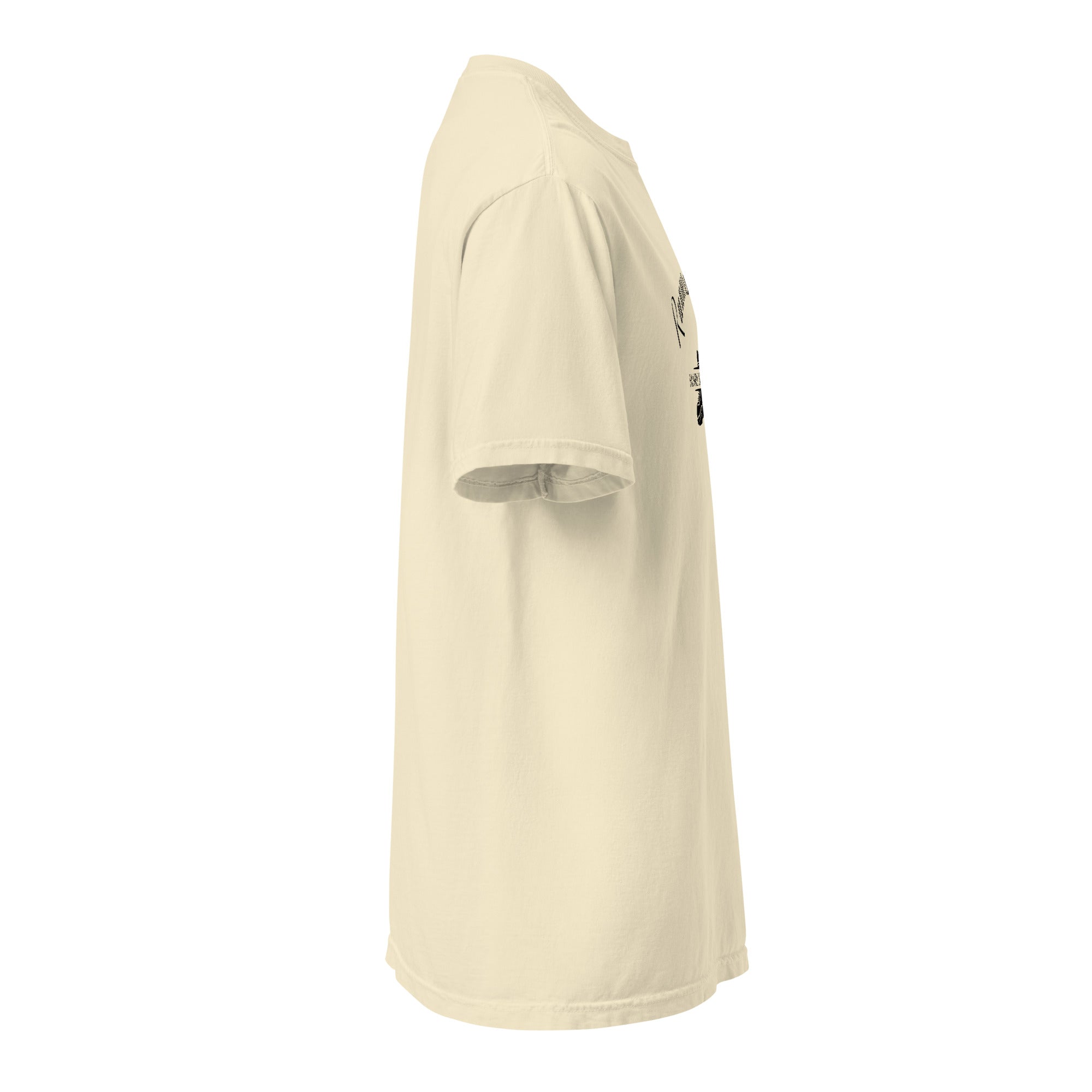 Heavyweight garment dyed runner's t-shirt with 100% cotton, Humble Sportswear men's t-shirts