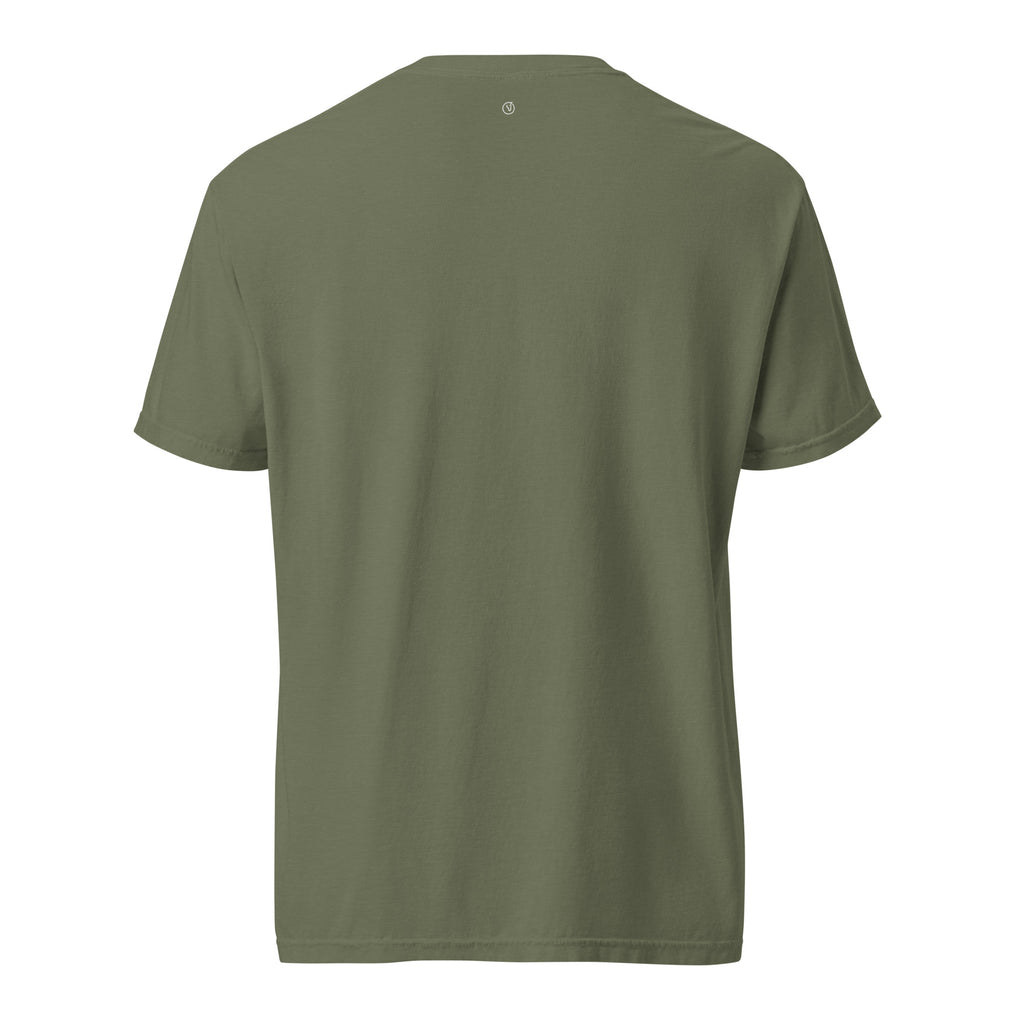 Heavyweight garment dyed runner's t-shirt with 100% cotton, Humble Sportswear men's t-shirts