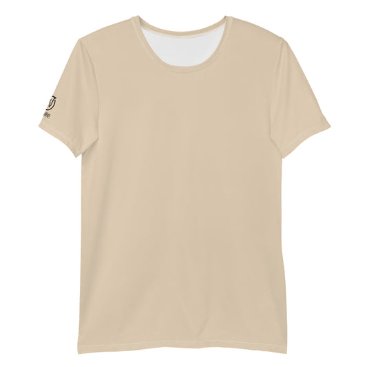 Humble Sportswear, men's color match activewear mesh t-shirt neutral 