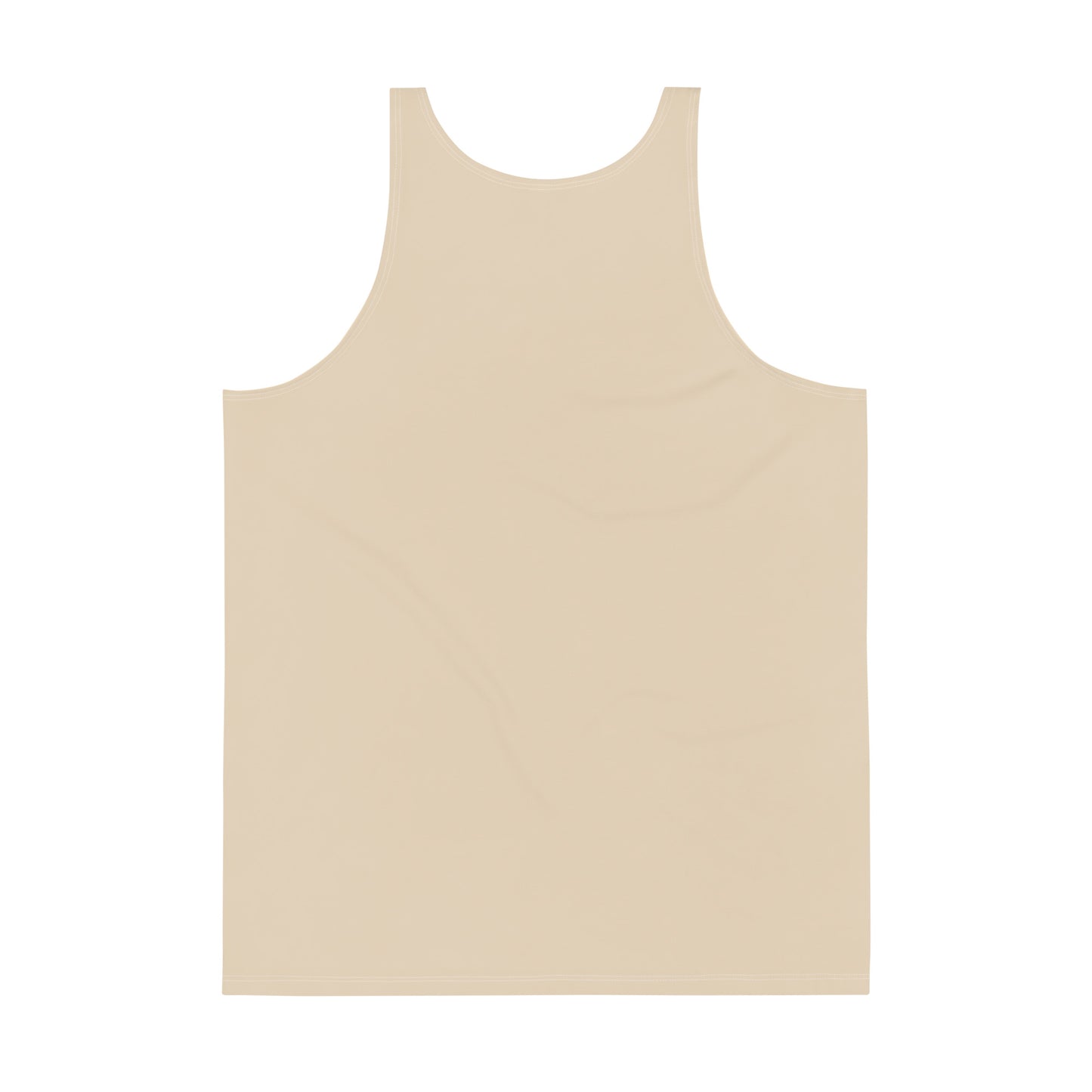 Humble Sportswear™ Men's Sand Brown Tank Top Mireille Fine Art