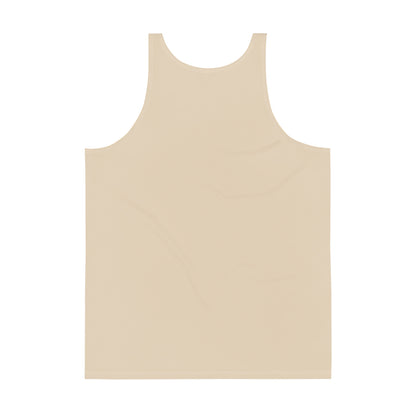 Humble Sportswear™ Men's Sand Brown Tank Top Mireille Fine Art