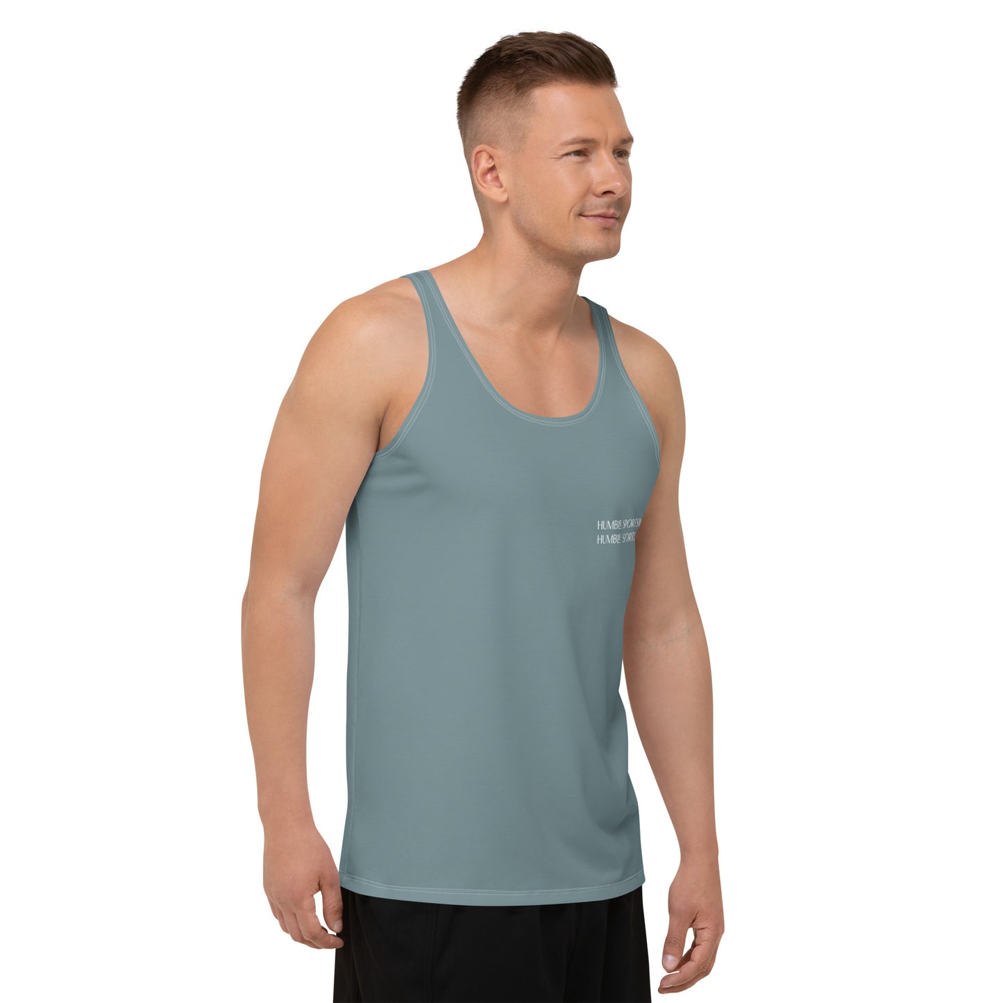 Humble Sportswear, men's color match activewear tank tops, men's gym workout tank tops