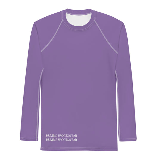 Humble Sportswear™ Men's Southside Purple Rash Guard - Mireille Fine Art