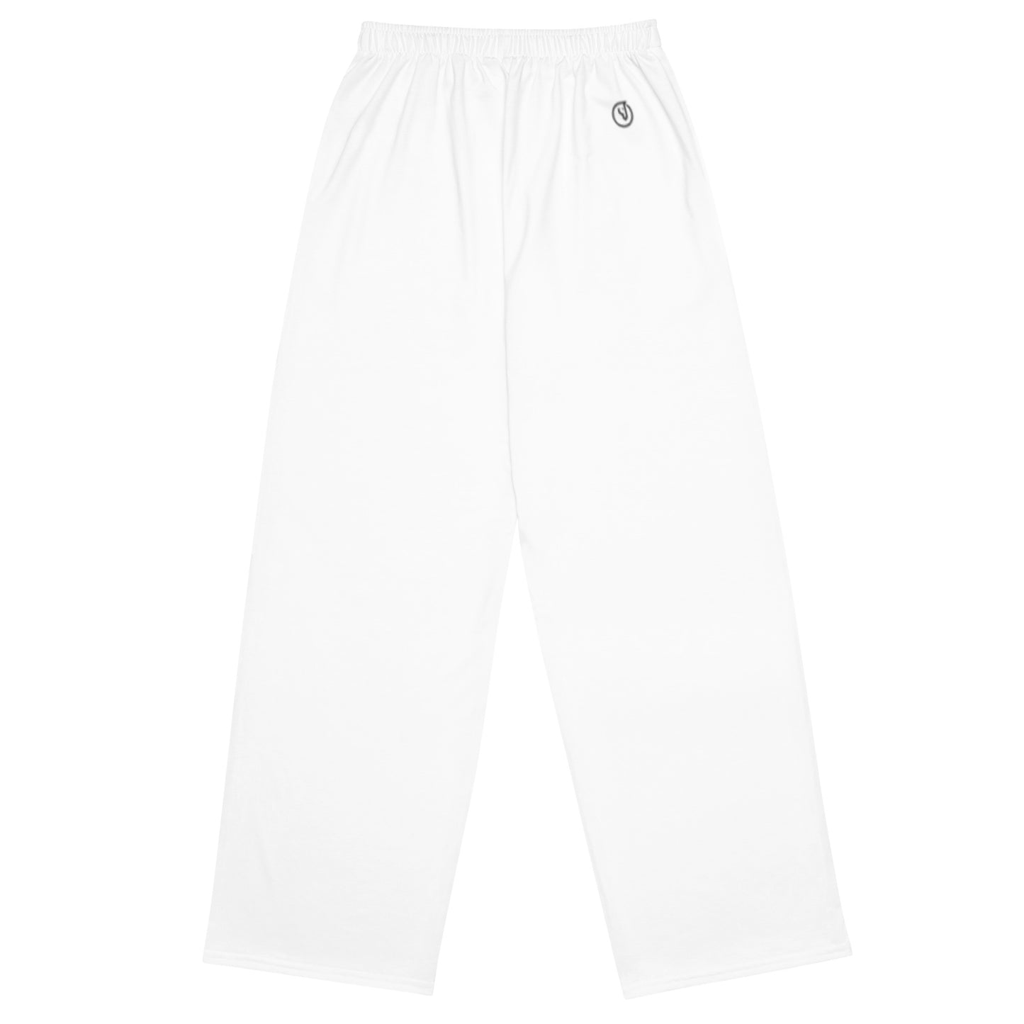 Humble Sportswear, men's color match white activewear and loungewear pants 