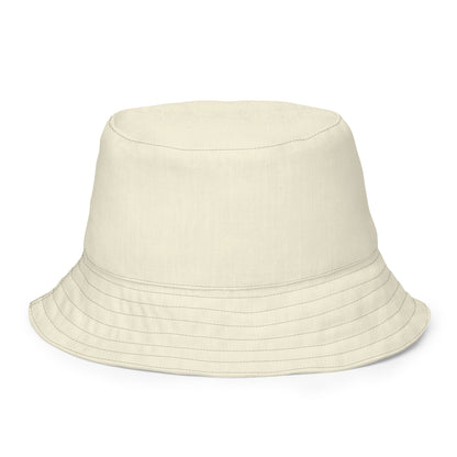 Humble Sportswear™ Off-White Duo Fit Reversible Bucket Hat Mireille Fine Art