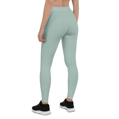 Humble Sportswear, women's opal color match mid rise activewear spandex leggings 