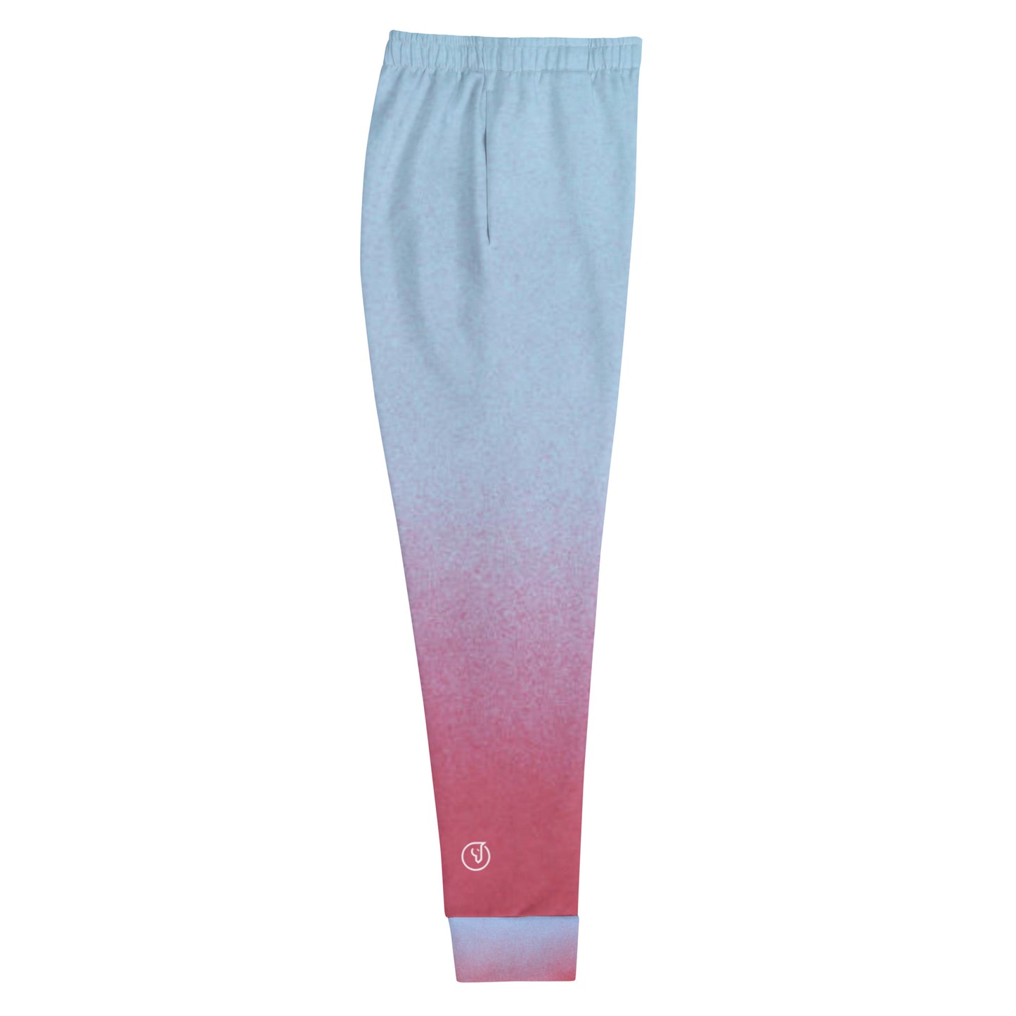 Humble Sportswear™, women's slim fit gradient all-over print fleece joggers
