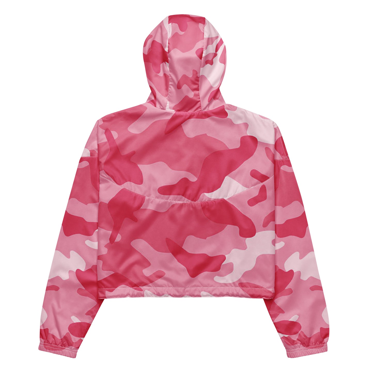 Humble sportswear, pink camo jackets, lightweight cropped windbreaker 