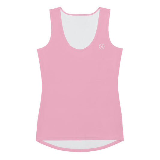 Humble Sportswear, women’s color match tops, tank tops for women, active tank tops, pink tank tops