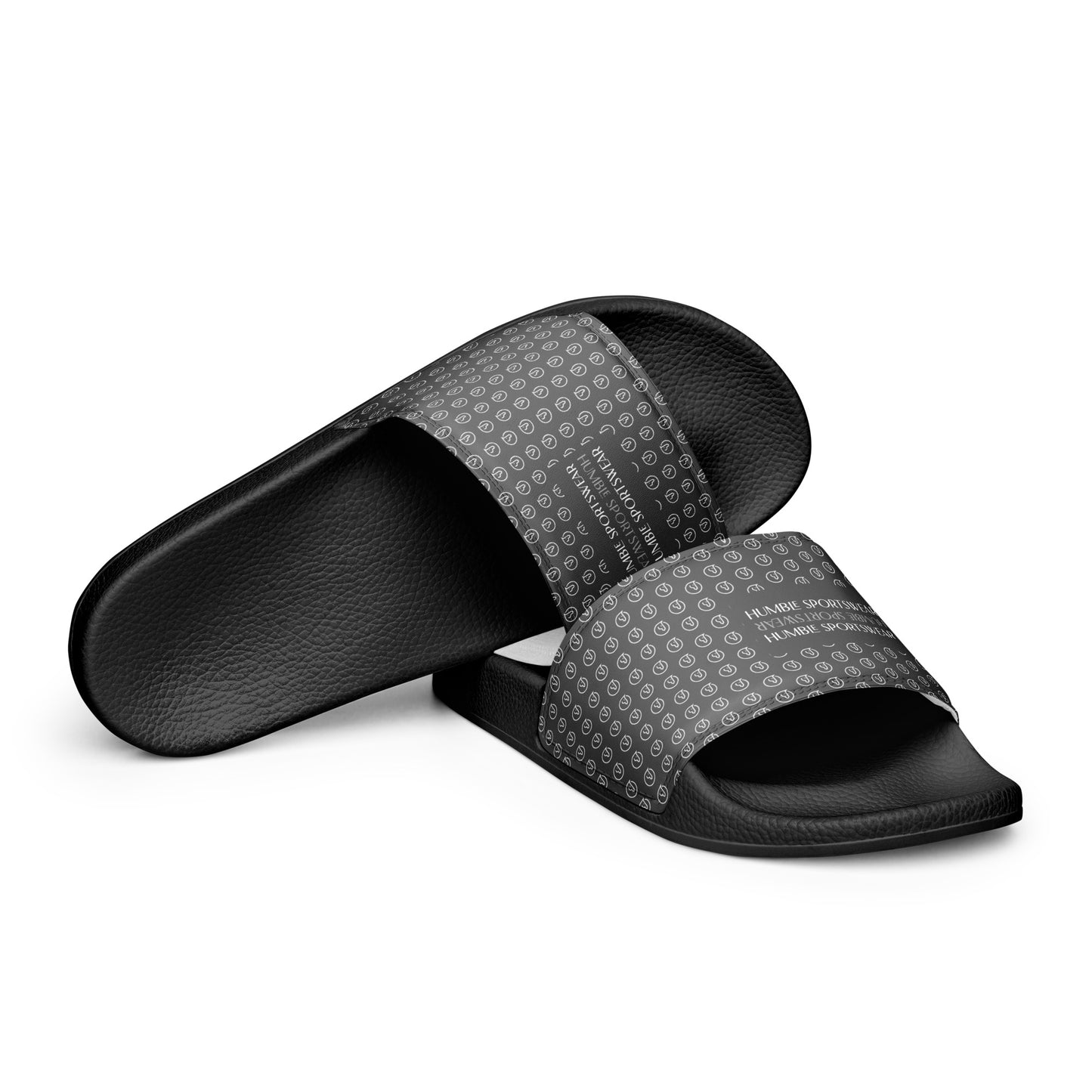 Humble sportswear, women's color match casual grey slides sandals