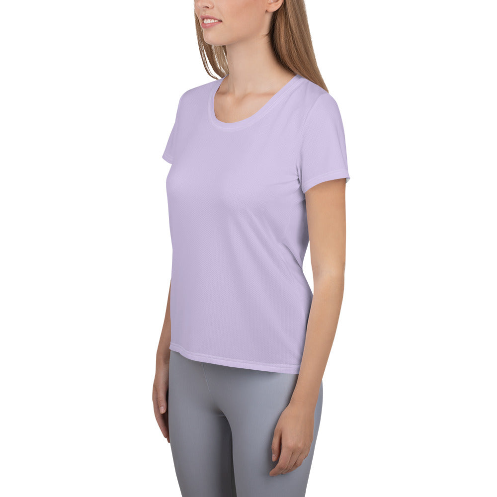 Humble Sportswear™ Women’s Lilac MaxDri T-Shirt Mireille Fine Art