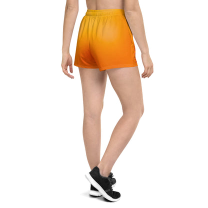 Humble Sportswear, women’s color match shorts, Gradient shorts for women