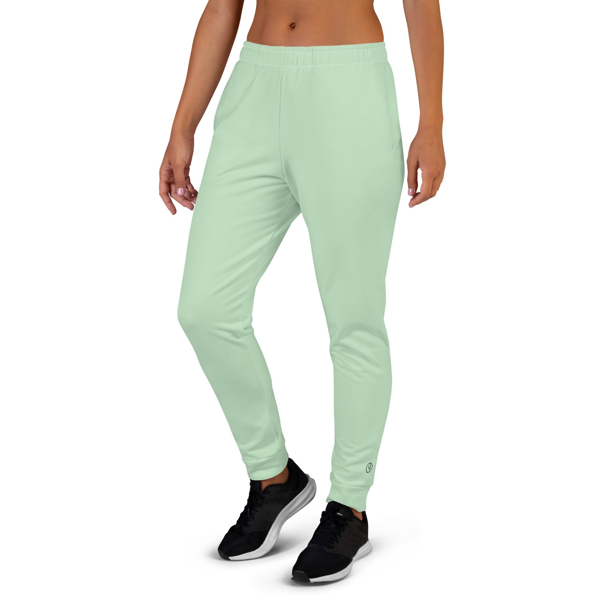 Humble Sportswear™, women's mint green fleece joggers