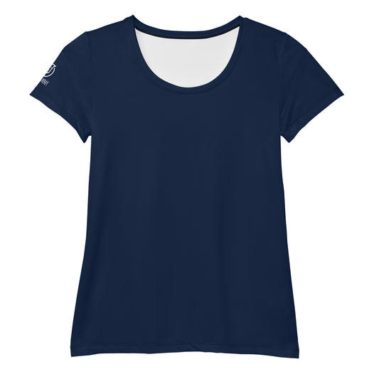 Humble Sportswear™ Women's Navy MaxDri T-Shirt - Mireille Fine Art