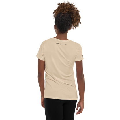 Humble Sportswear, women’s color match t-shirts, breathable tops for workouts 