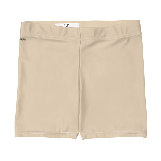 Humble Sportswear women's casual Color Match neutral brown bike shorts 