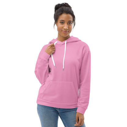 Humble Sportswear™ Women's Soulmate Pink Fleece Hoodie - Mireille Fine Art