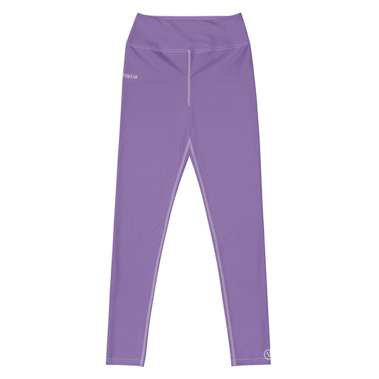 Humble Sportswear, women’s color match leggings, women’s yoga leggings, women’s gym leggings, purple leggings for women, pastel leggings for women