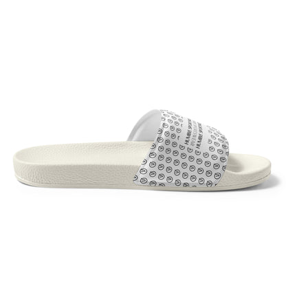 Humble Sportswear, women's casual daily wear slip on slides sandals white