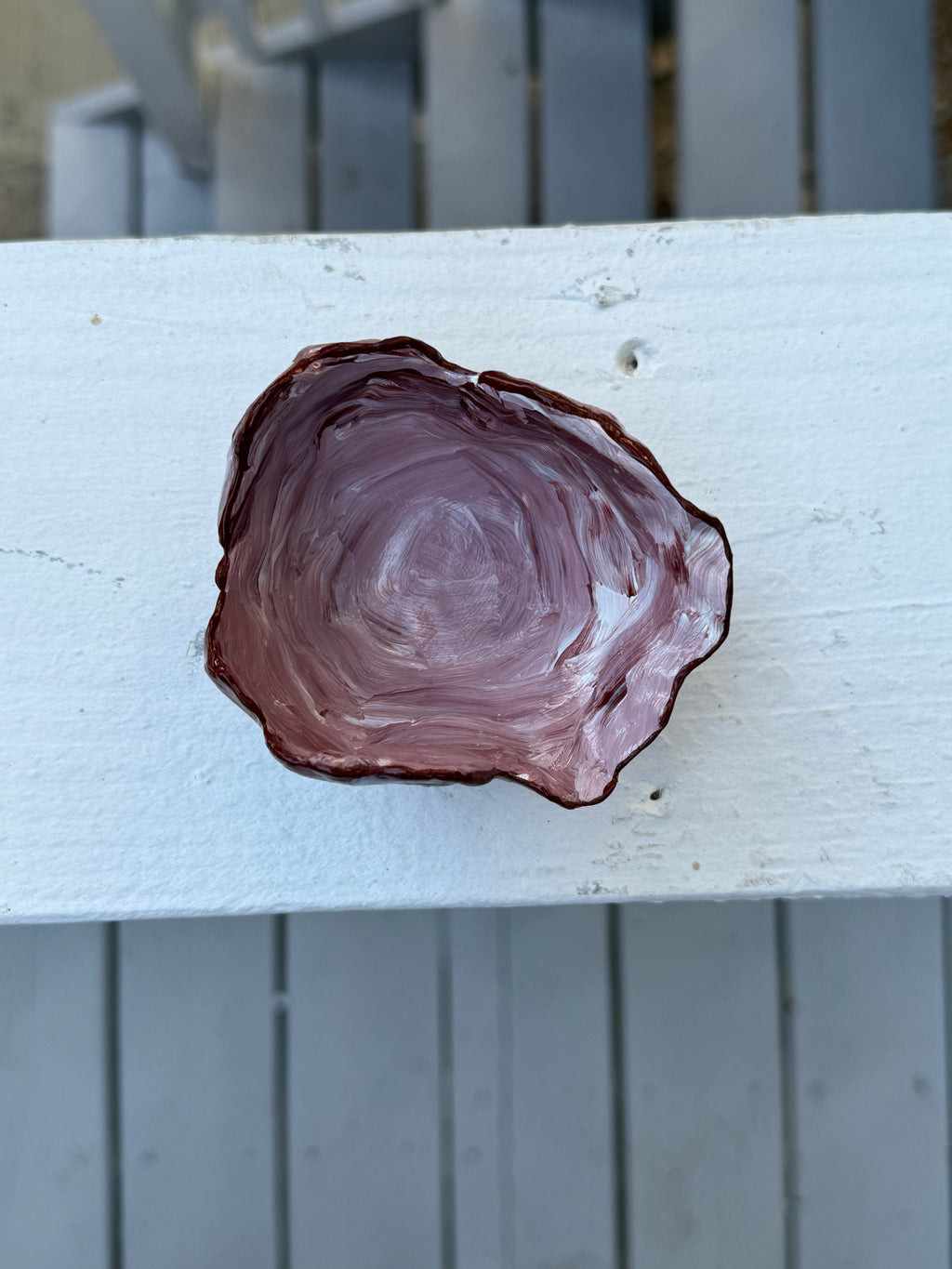 Handmade Decorative Ceramic Trinket Bowl