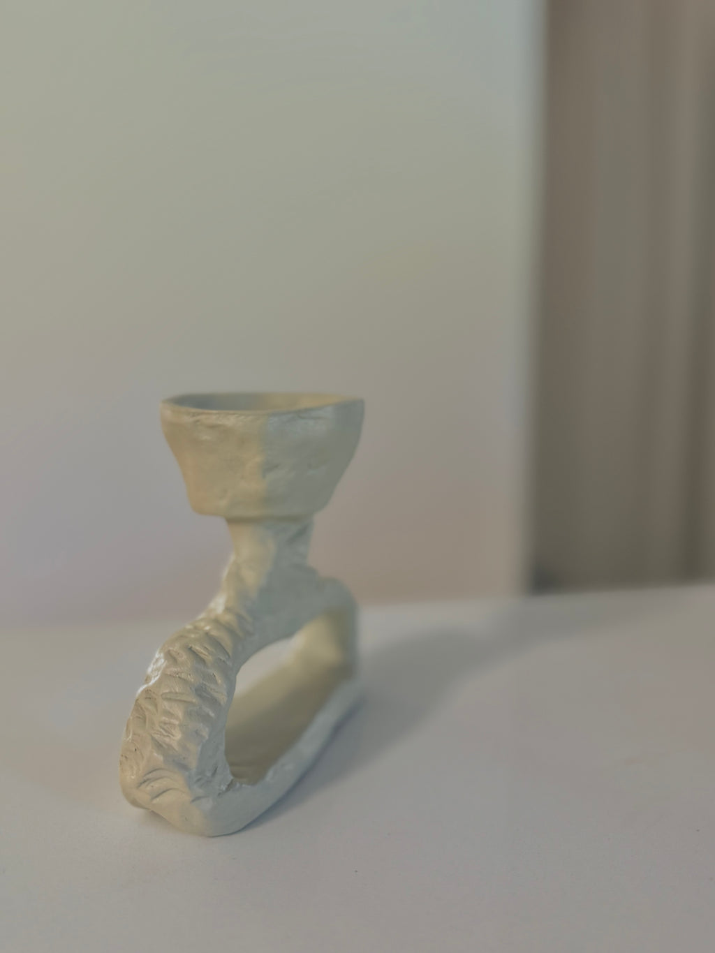 Organic Form III Sculptural Pedestal Bowl