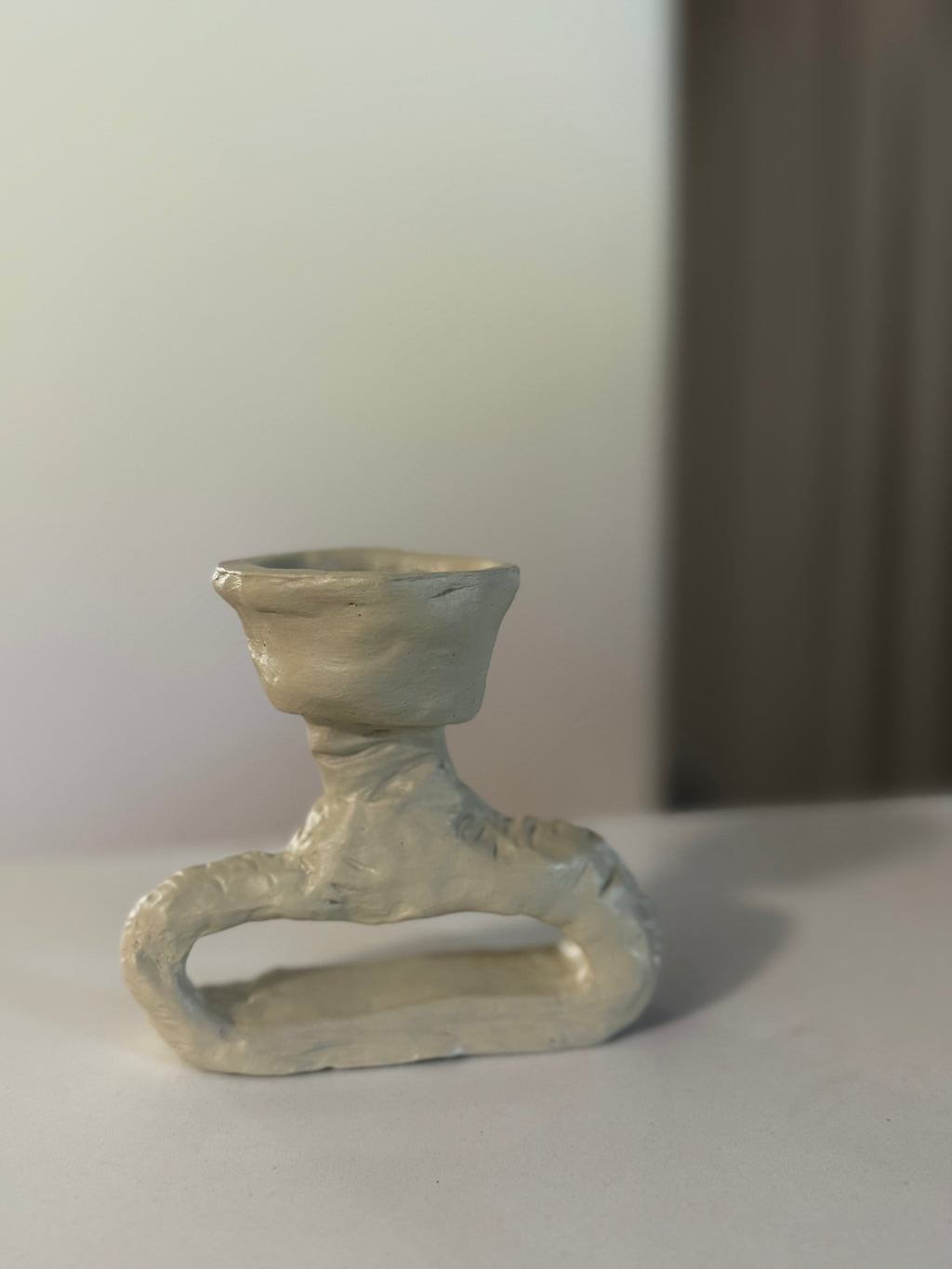 Organic Form III Sculptural Pedestal Bowl