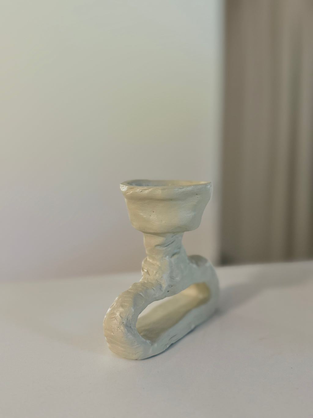 Organic Form III Sculptural Pedestal Bowl