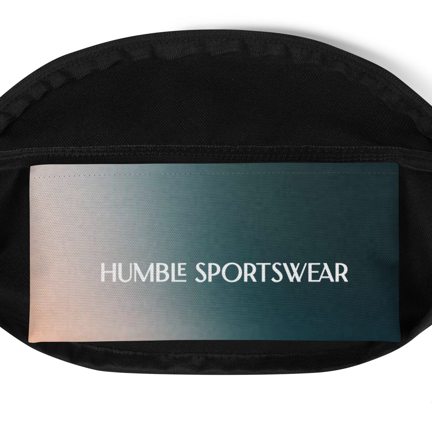 Humble Sportswear, adjustable belt bag in black 