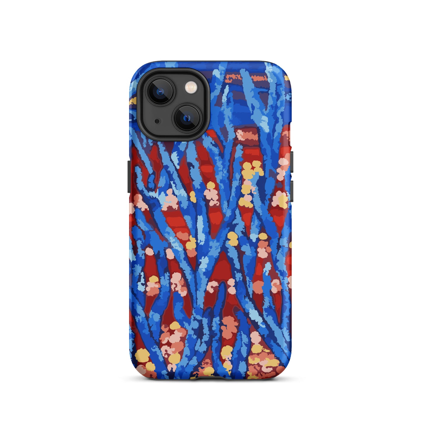 abstract floral phone case