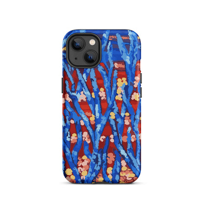 abstract floral phone case