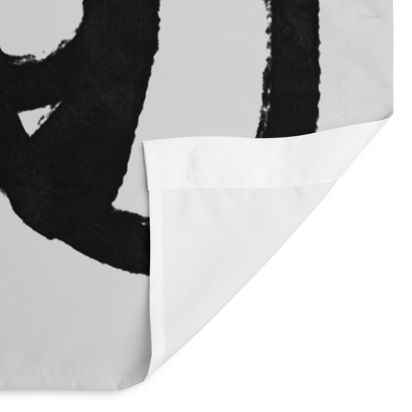 Abstract Face Line Art Shower Curtain - Mirfia