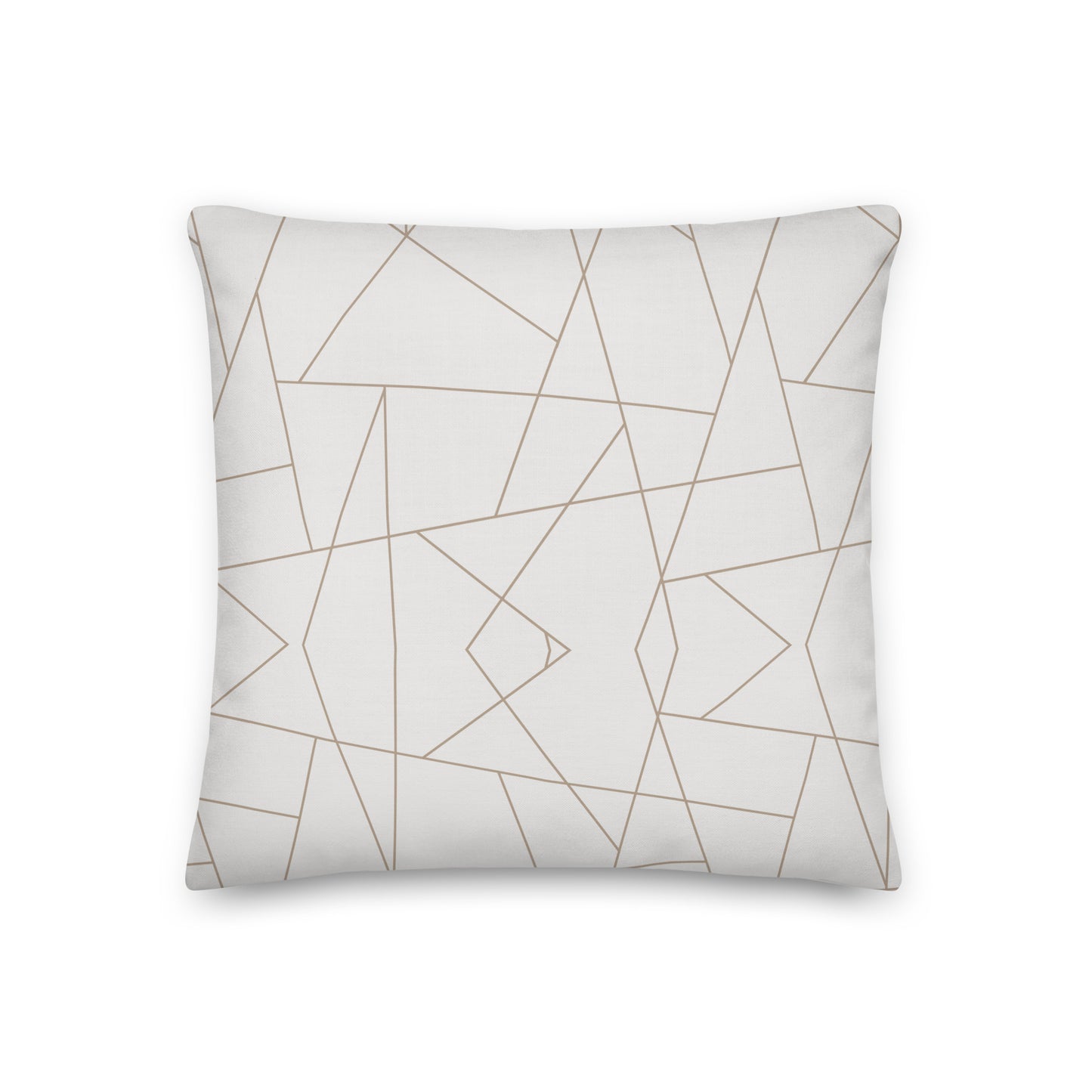Abstract Geometric Premium Throw Pillow - Mirfia