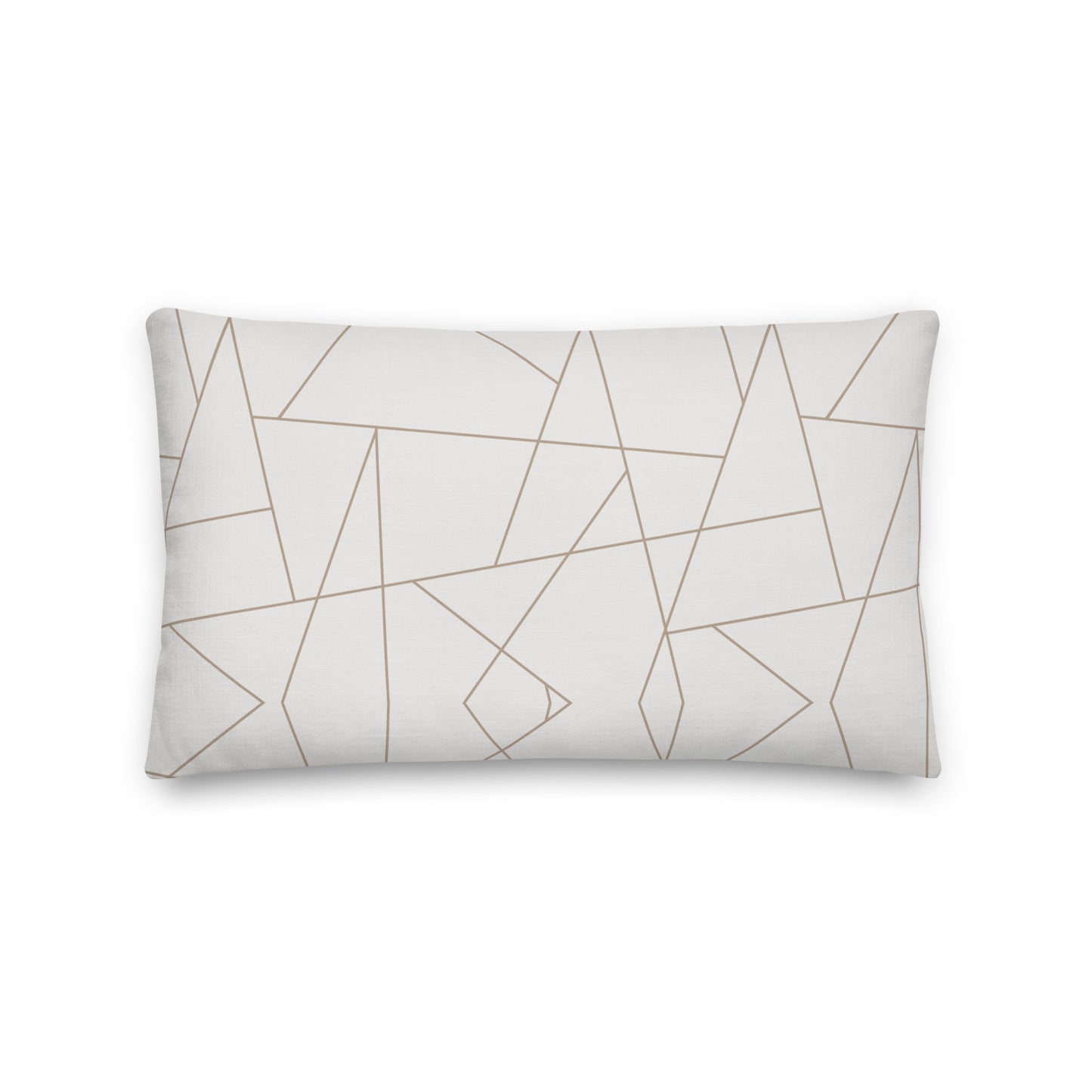 Abstract Geometric Premium Throw Pillow - Mirfia